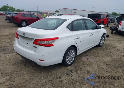 2015 Nissan Sentra S from USA, damaged, VIN 3N1AB7AP1FY326801